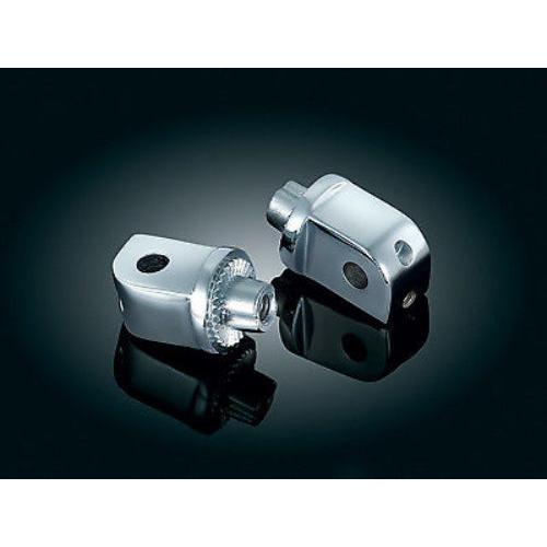Yamaha XVS950 V-Star 950 2009-2013Splined Footpeg Adapters Rear for by Kuryakyn