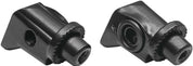 Kuryakyn Splined Rear Black Footpeg Adaptors 8834