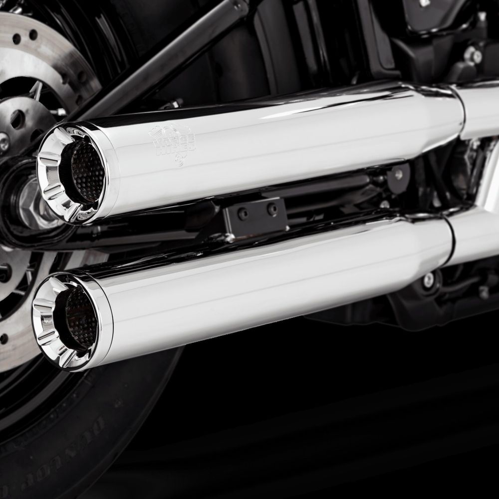 Vance & Hines Eliminator 300 2-2 Slip-On Exhaust Chrome 16312