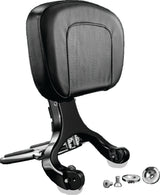 Kuryakyn Black & Chrome Multi-Purpose Backrest 1661