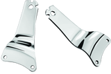 Kuryakyn Chrome Fixed Mounts For Multi-Purpose Backrest 1666