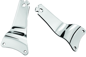 Kuryakyn Chrome Fixed Mounts For Multi-Purpose Backrest 1666