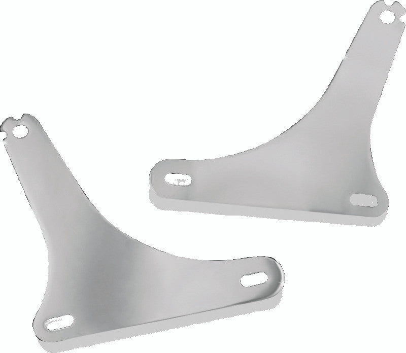 Kuryakyn Chrome Fixed Mounts For Multi-Purpose Backrest 1667