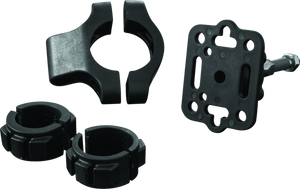 Kuryakyn Black Handlebar Accessory Mount Standard 7/8 to 1-1/4in Bar 1671