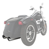 Vance & Hines Twin Slash 4in Round 2-2 Slip-On Exhaust Chrome 16796