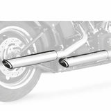 Vance & Hines Twin Slash 3in 2-2 Slip-On Exhaust Chrome 16834