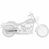 Vance & Hines Twin Slash 3in 2-2 Slip-On Exhaust Chrome 16844