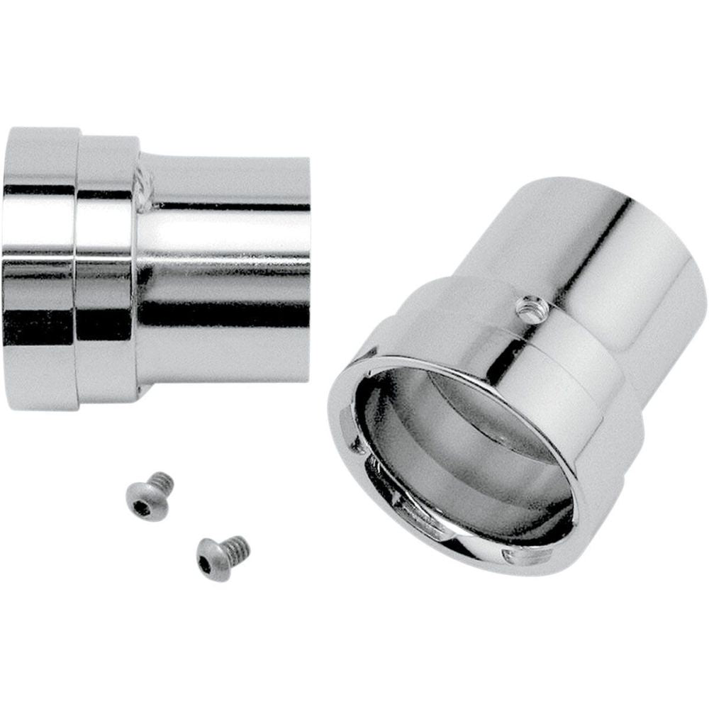 Vance & Hines End Cap Kit Straight-Cut Round for Big Shots Staggered Chrome