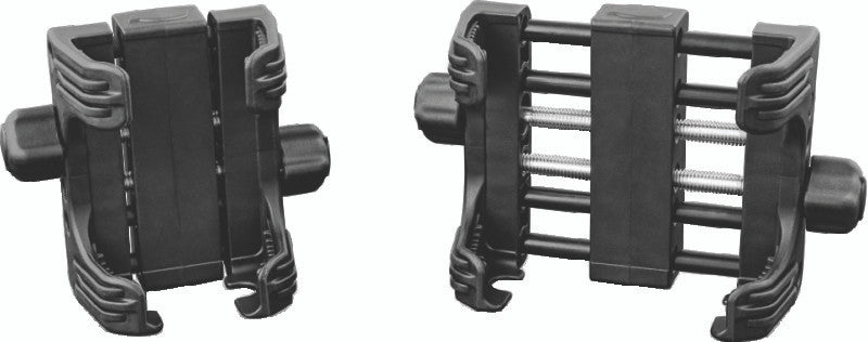 Kuryakyn Black Tech Connect Device Holder Large 3-5/8 to 6in Wide 1694