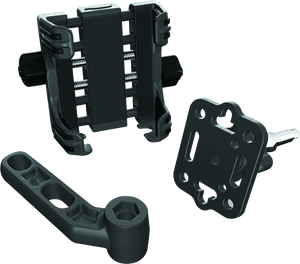 Kuryakyn Black Standard Tech-Connect Perch Mount 1-5/8-3-5/8in Devices 1698