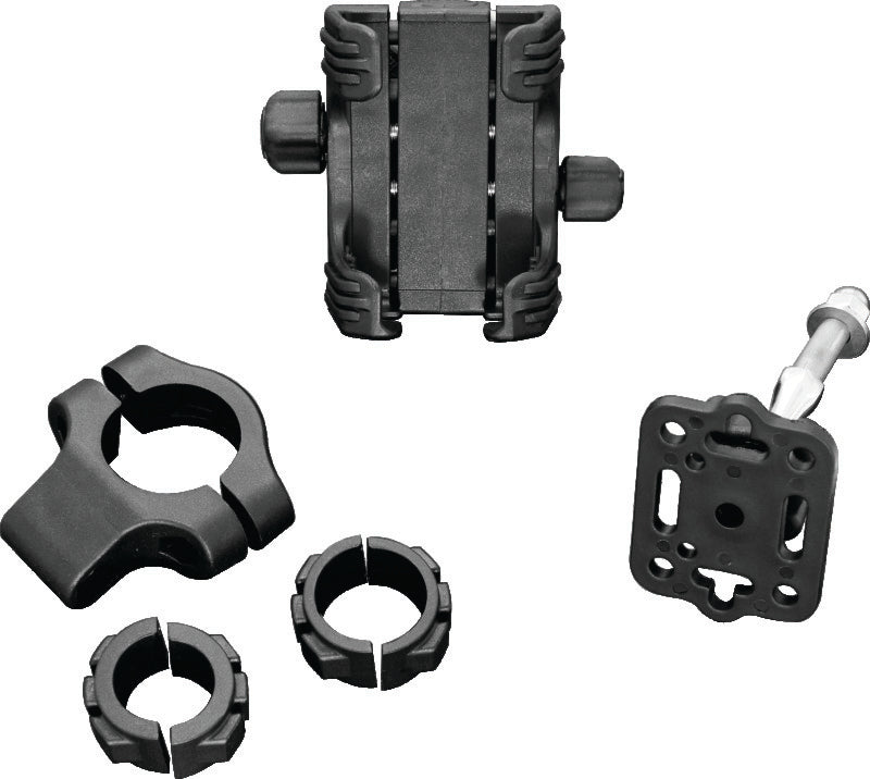 Kuryakyn Tech-Connect Bar Mount 7/8-1-1/4in Bars 1-5/8-3-5/8in Wide 1699