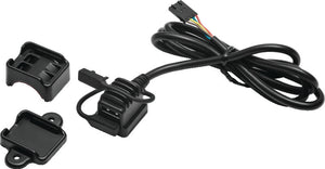 Kuryakyn Satin Black USB Power Port Universal Charger 1703