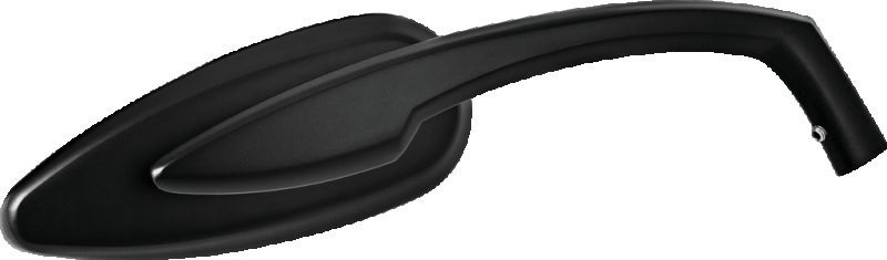 Kuryakyn Satin Black Teardrop Mirrors 1708