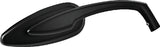 Kuryakyn Satin Black Teardrop Mirrors 1708