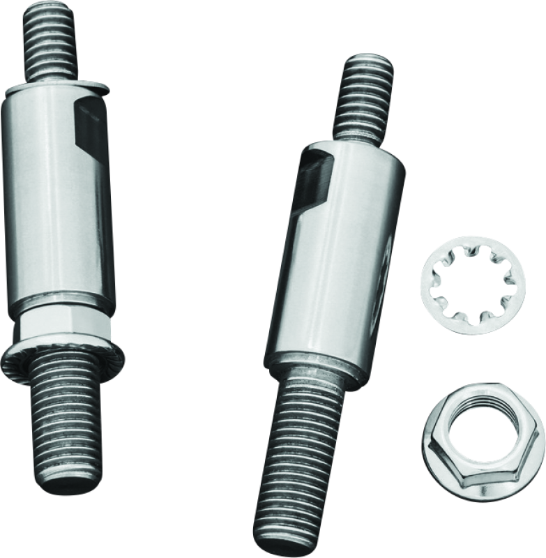 Kuryakyn Chrome Raised Mirror Adaptors Metric Models 1713