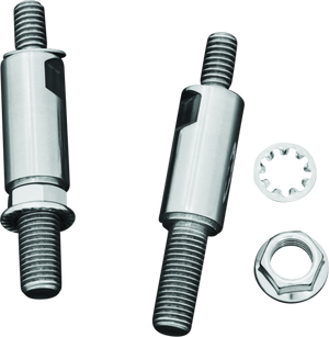 Kuryakyn Chrome Raised Mirror Adaptors Metric Models 1713