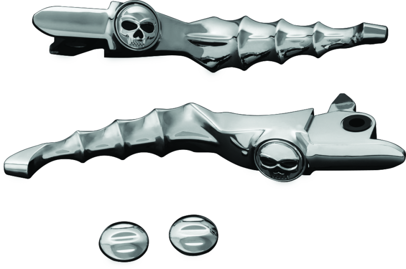 Kuryakyn Chrome Zombie Levers 1721