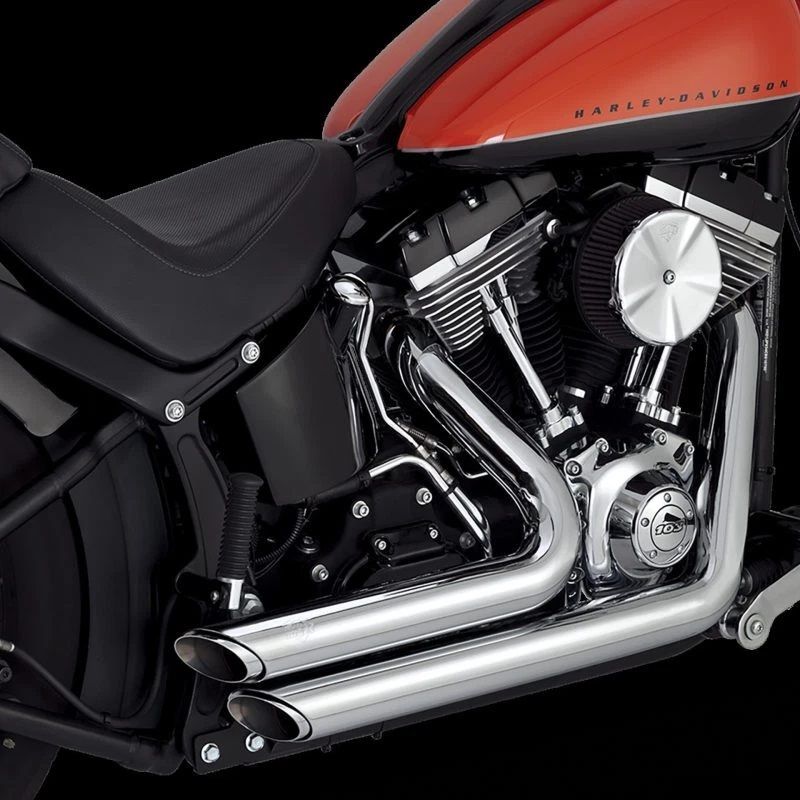 Vance & Hines Shortshots Staggered 2-2 Full Exhaust System Chrome 17325