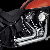 Vance & Hines Shortshots Staggered 2-2 Full Exhaust System Chrome 17325