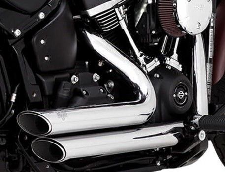 Vance & Hines Shortshots Staggered 2-2 Full Exhaust System Chrome 17333-22