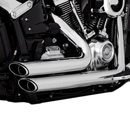 Vance & Hines Shortshots Staggered 2-2 Full Exhaust System Chrome 17335