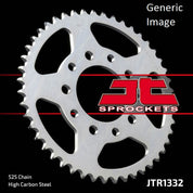 525ZVM-X Nickel, Front & Rear Sprocket Kit for HONDA CB750 Nighthawk 1991-2003