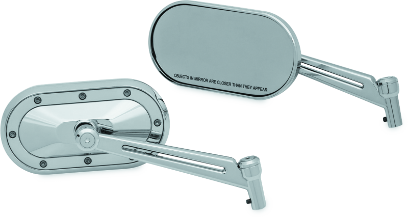 Kuryakyn Chrome Heavy Industry Mirrors 1736