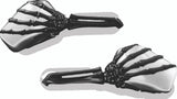 Kuryakyn Black Skeleton Hand Mirrors Black 1758