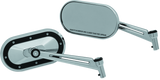 Kuryakyn Chrome/Black Heavy Industry Mirrors 1765