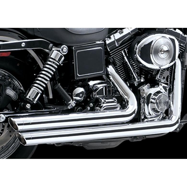 Vance & Hines Big Shots Staggered 2-2 Full Exhaust System Chrome 17911
