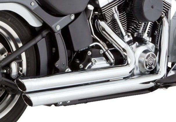 Vance & Hines Big Shots Staggered 2-2 Full Exhaust System Chrome 17959