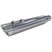 Two Brothers Racing Comp-S 2-into-1 Chrome Full Exhaust System with Back Slash Cut Cap 005-4640199-PS