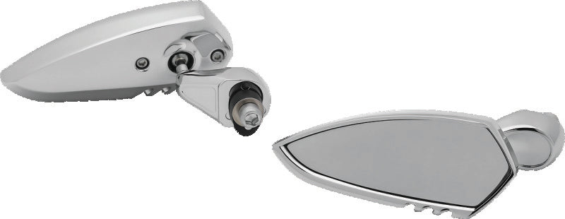 Kuryakyn Chrome Fairing Mount Scythe Mirror 1815