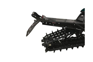 Straightline Hide 'N' Go Rear Bumper 163" Track - Black Black Rear Bumper
