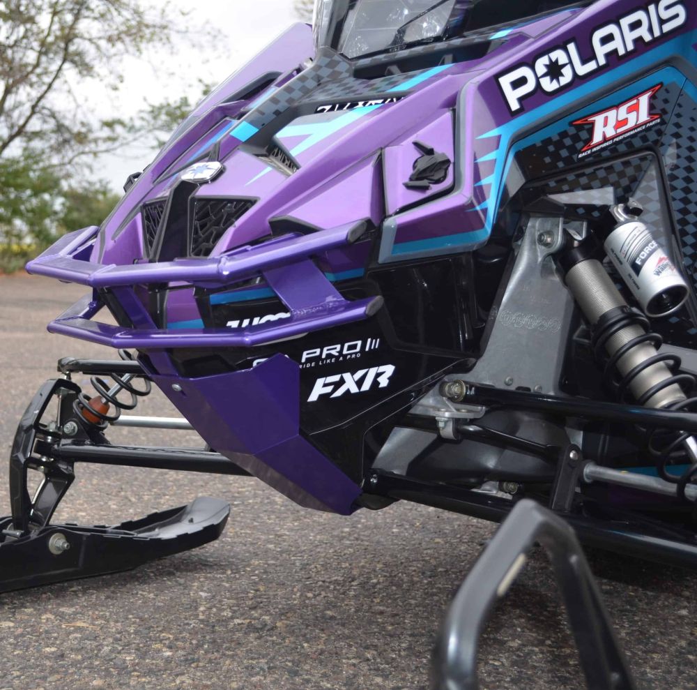 Straightline Rugged Series Skid Plate - Purple 182-119-Purple