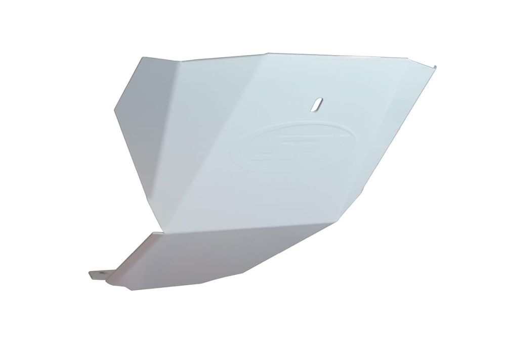 Straightline Rugged Series Skid Plate - White 182-119-White