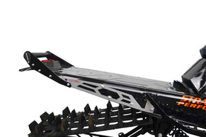 Straightline Hide 'N' Go Rear Bumper 155" SLASH Tunnel - Black Handle, - Silver Bumper with built in storage