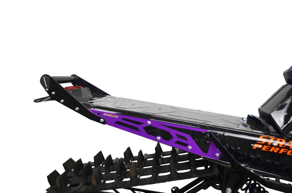Straightline Hide 'N' Go Rear Bumper 155" SLASH Tunnel - Black Handle, Black Plates Bumper with built in storage