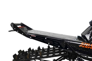 Straightline Hide 'N' Go Rear Bumper 163-165" SLASH Tunnel - Black Handle, Black Plates Bumper with built in storage