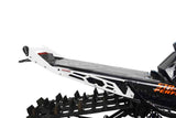 Straightline Hide 'N' Go Rear Bumper 163-165" SLASH Tunnel/ 155" Standard Taper Tunnel- - White Handle, Black Plates Bumper with built in storage