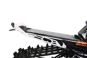 Straightline Hide 'N' Go Rear Bumper 163-165" SLASH Tunnel/ 155" Standard Taper Tunnel- - White Handle, Black Plates Bumper with built in storage