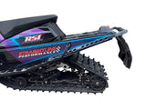 Straightline Carbon Fiber Rear Bumper for 129-137" Tunnel. Machined Aluminum Rails