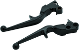 Kuryakyn Gloss Black Trigger Lever Set Cable 1845