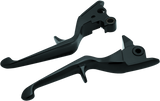 Kuryakyn Gloss Black Trigger Lever Set Cable 1846