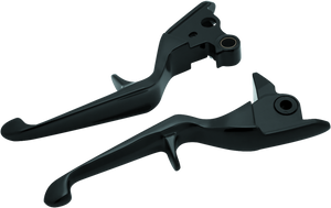 Kuryakyn Gloss Black Trigger Lever Set Cable 1846