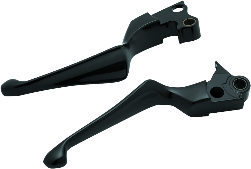 Kuryakyn Gloss Black Boss Blades Lever Set Cable 1847