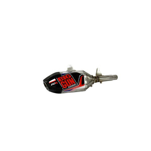 Big Gun EXO R Slip-On Exhaust Brushed With Carbon Fiber Tip 19-11262