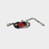 Big Gun EXO R Full Exhaust System Brushed With Carbon Fiber Tip 19-1143