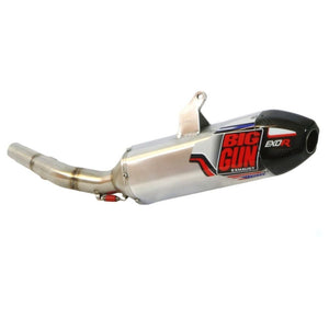Big Gun EXO R Slip-On Exhaust Brushed With Carbon Fiber Tip 19-14552