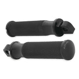 Arlen Ness Smooth Black Fusion Male Mount Foot Pegs for Harley or Metric New